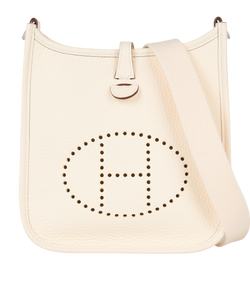 Mini Evelyne, Clemence Leather, Cream, U (2020), DB/B/S/E, 4*